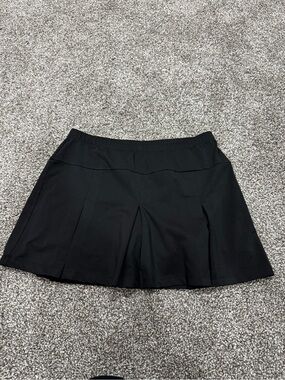 Black Women's Athletic Skort